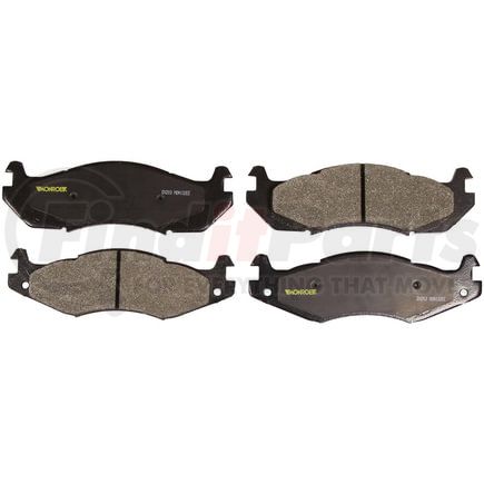 DX203 by MONROE - Total Solution Semi-Metallic Brake Pads