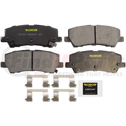 DX1810 by MONROE - Monroe Brakes Total Solution Semi-Metallic Brake Pads