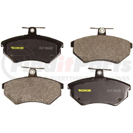 DX227 by MONROE - Total Solution Semi-Metallic Brake Pads