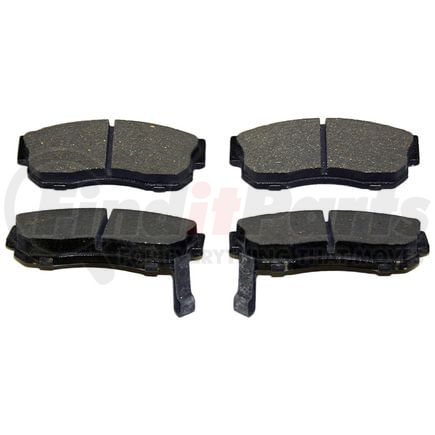 DX275 by MONROE - Monroe Brakes Total Solution Semi-Metallic Brake Pads