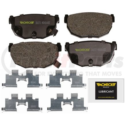 DX272 by MONROE - Total Solution Semi-Metallic Brake Pads