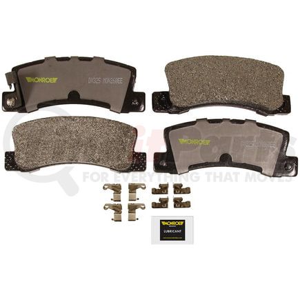 DX325 by MONROE - Monroe Brakes Total Solution Semi-Metallic Brake Pads