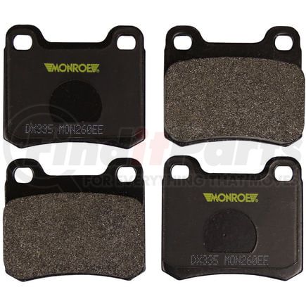 DX335 by MONROE - Total Solution Semi-Metallic Brake Pads