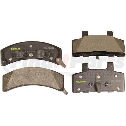 DX368 by MONROE - Monroe Brakes Total Solution Semi-Metallic Brake Pads