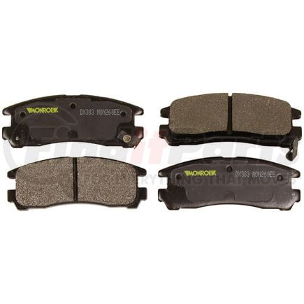 DX383 by MONROE - Total Solution Semi-Metallic Brake Pads