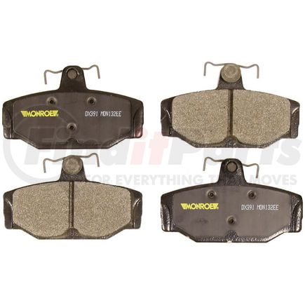 DX391 by MONROE - Total Solution Semi-Metallic Brake Pads