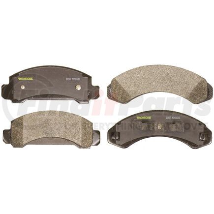 DX387 by MONROE - Total Solution Semi-Metallic Brake Pads