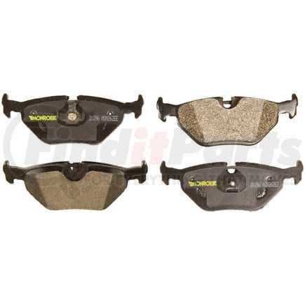 DX396 by MONROE - Total Solution Semi-Metallic Brake Pads