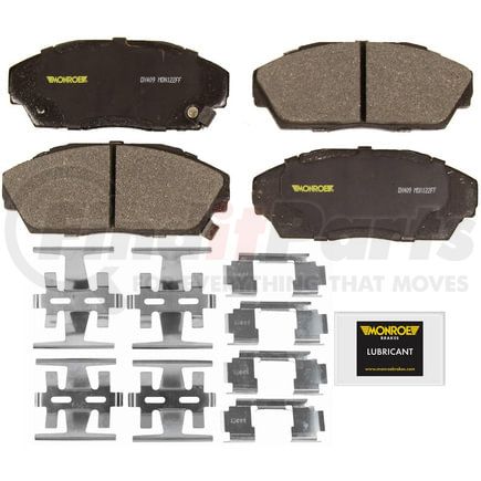 DX409 by MONROE - Total Solution Semi-Metallic Brake Pads