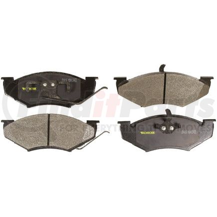 DX416 by MONROE - Total Solution Semi-Metallic Brake Pads