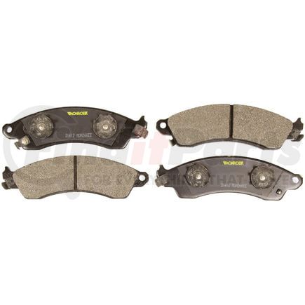 DX412 by MONROE - Total Solution Semi-Metallic Brake Pads