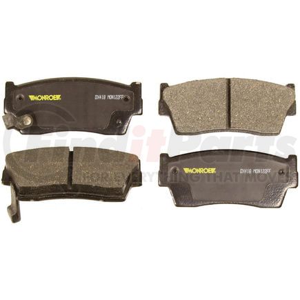 DX418 by MONROE - Total Solution Semi-Metallic Brake Pads