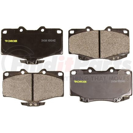DX436A by MONROE - Total Solution Semi-Metallic Brake Pads
