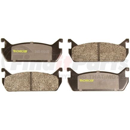 DX458 by MONROE - Total Solution Semi-Metallic Brake Pads