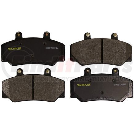 Monroe DX492 Disc Brake Pad Set Prem Semi-Met Brakes