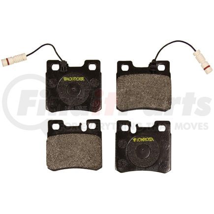 DX495A by MONROE - Total Solution Semi-Metallic Brake Pads