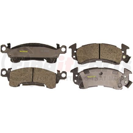 DX52 by MONROE - Total Solution Semi-Metallic Brake Pads