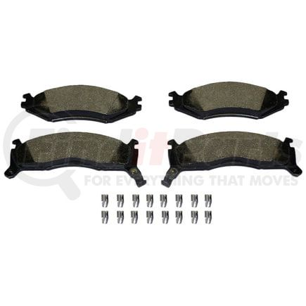 DX524 by MONROE - Total Solution Semi-Metallic Brake Pads