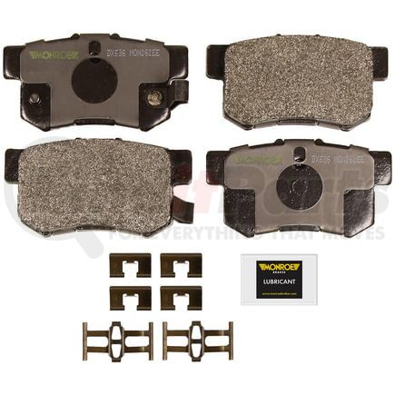 DX536 by MONROE - Total Solution Semi-Metallic Brake Pads