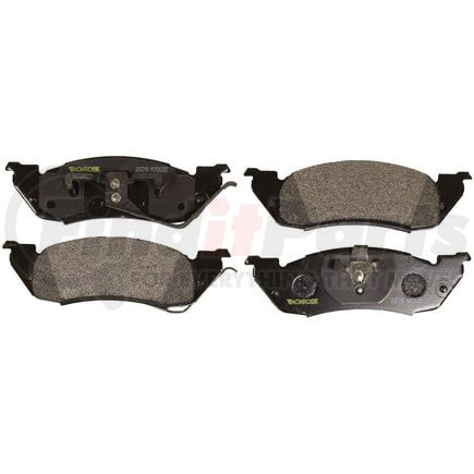 Monroe DX529A Disc Brake Pad Set Monroe Brakes Total Solution Semi-Metallic Brake Pads