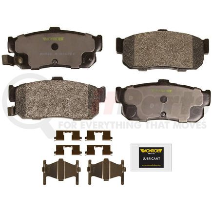 DX540 by MONROE - Monroe Brakes Total Solution Semi-Metallic Brake Pads