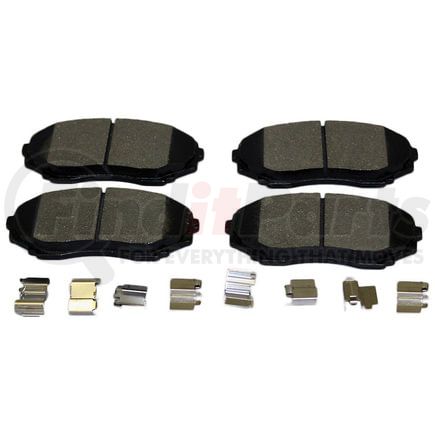 DX551 by MONROE - Total Solution Semi-Metallic Brake Pads
