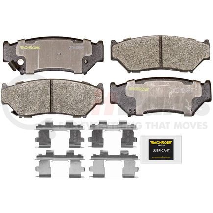 DX556 by MONROE - Total Solution Semi-Metallic Brake Pads