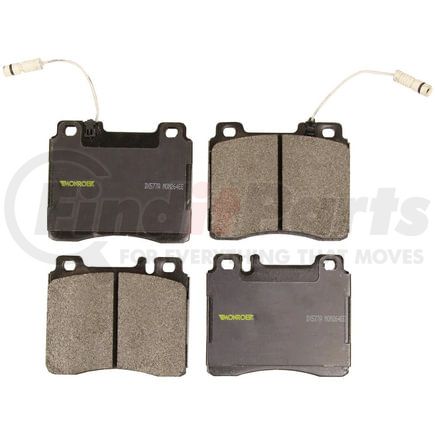 DX577A by MONROE - Total Solution Semi-Metallic Brake Pads
