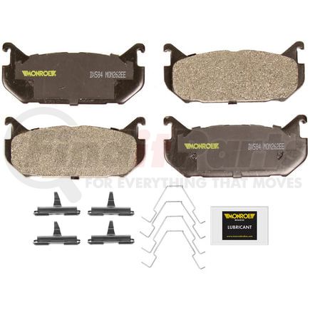 DX584 by MONROE - Monroe Brakes Total Solution Semi-Metallic Brake Pads