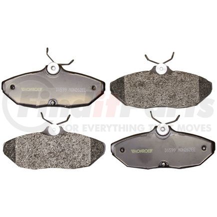 DX599 by MONROE - Total Solution Semi-Metallic Brake Pads
