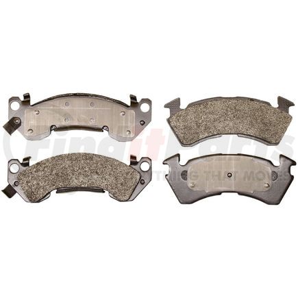 DX614 by MONROE - Total Solution Semi-Metallic Brake Pads