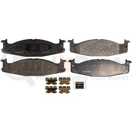 DX632 by MONROE - Monroe Brakes Total Solution Semi-Metallic Brake Pads