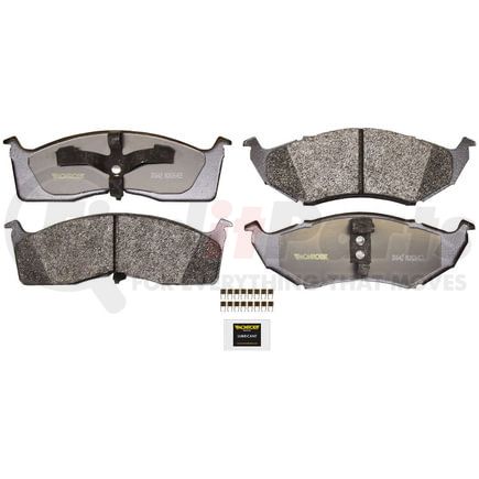 DX642 by MONROE - Total Solution Semi-Metallic Brake Pads