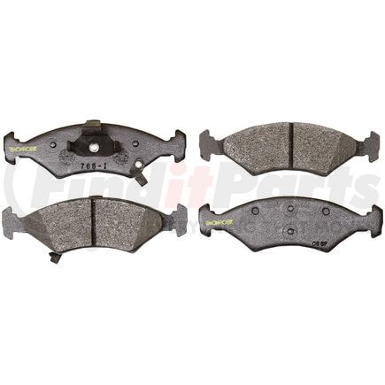 DX649 by MONROE - Total Solution Semi-Metallic Brake Pads