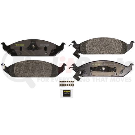 DX650A by MONROE - Total Solution Semi-Metallic Brake Pads
