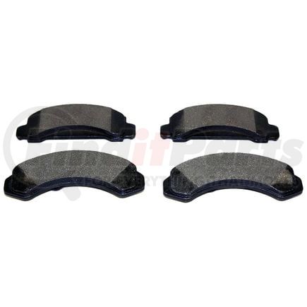 DX654 by MONROE - Total Solution Semi-Metallic Brake Pads