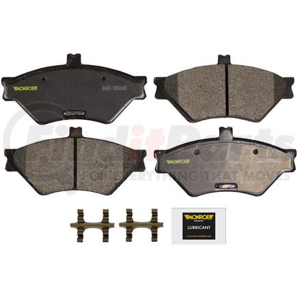 DX659 by MONROE - Monroe Brakes Total Solution Semi-Metallic Brake Pads