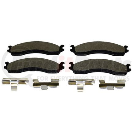 DX655 by MONROE - Monroe Brakes Total Solution Semi-Metallic Brake Pads