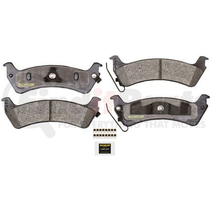 DX666 by MONROE - Total Solution Semi-Metallic Brake Pads