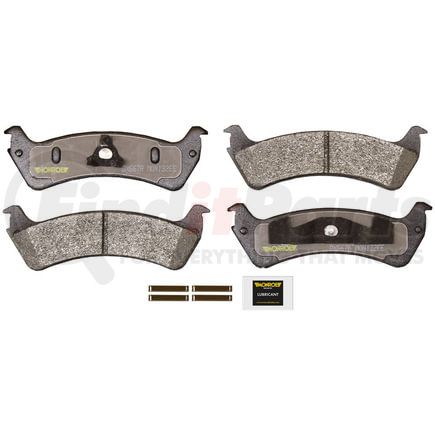 DX667A by MONROE - Total Solution Semi-Metallic Brake Pads