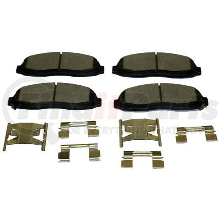 DX679 by MONROE - Total Solution Semi-Metallic Brake Pads