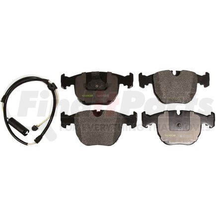 DX681B by MONROE - Total Solution Semi-Metallic Brake Pads