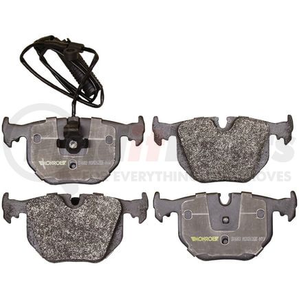 DX683 by MONROE - Total Solution Semi-Metallic Brake Pads