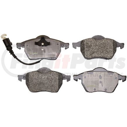 DX687A by MONROE - Total Solution Semi-Metallic Brake Pads