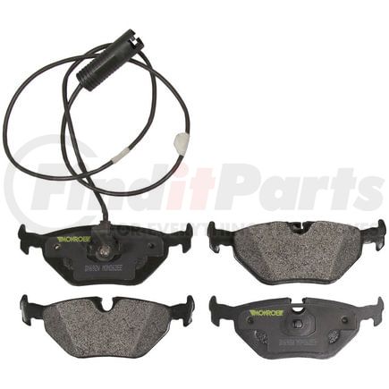 DX692W by MONROE - Total Solution Semi-Metallic Brake Pads