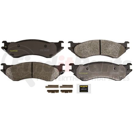 DX702 by MONROE - Total Solution Semi-Metallic Brake Pads