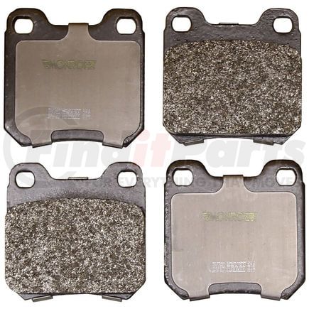 DX709 by MONROE - Total Solution Semi-Metallic Brake Pads