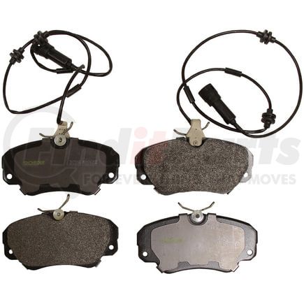 DX720A by MONROE - Total Solution Semi-Metallic Brake Pads
