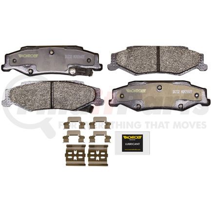 DX732 by MONROE - Total Solution Semi-Metallic Brake Pads