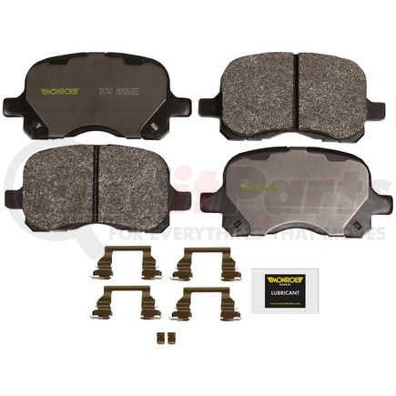 DX741 by MONROE - Total Solution Semi-Metallic Brake Pads